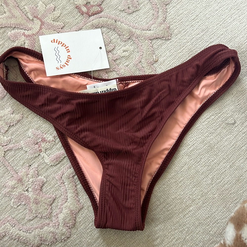 Dippin’ Daisys bikini cheeky bottom size small, brand new